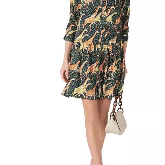 NWOT popular Jcrew giraffe dress. Size Large Tall. - Picture 5 of 5